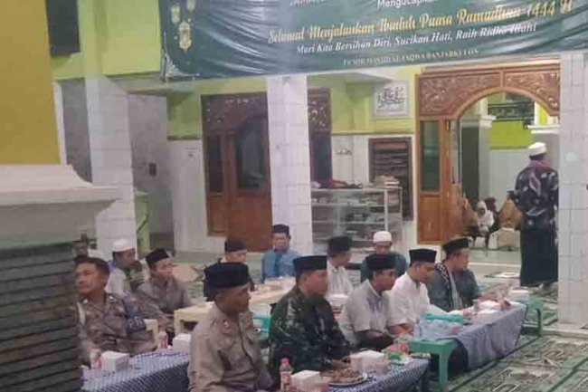 Danramil hadiri Tarling bersama forkopimda Banjarnegara