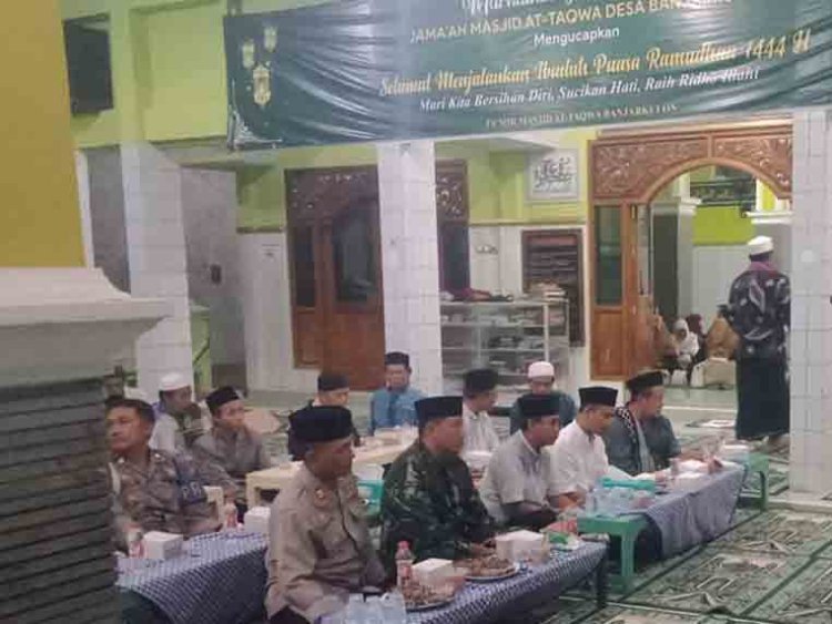 Danramil hadiri Tarling bersama forkopimda Banjarnegara