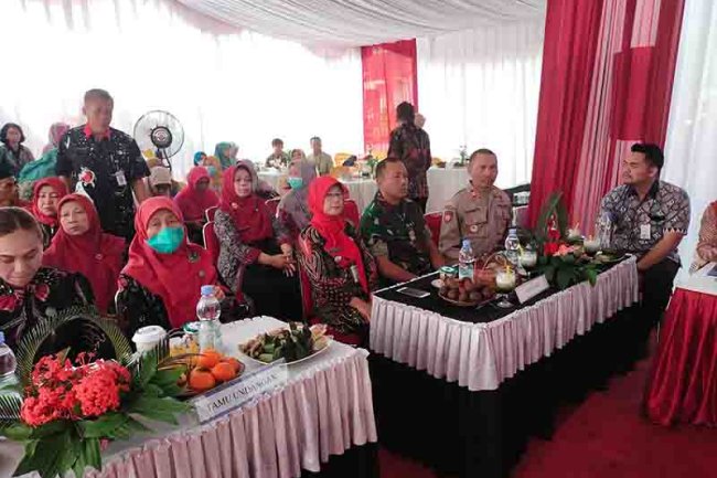 Danramil 13/Banjarmangu Hadiri Acara Penilaian Lapangan Lomba Pelaksana Terbaik Posyandu Tingkat Provinsi Jawa Tengah Tahun 2023