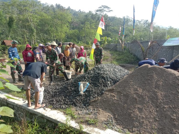 TNI dan Rakyat Bersatu, Sukseskan TMMD REGULER Ke-120
