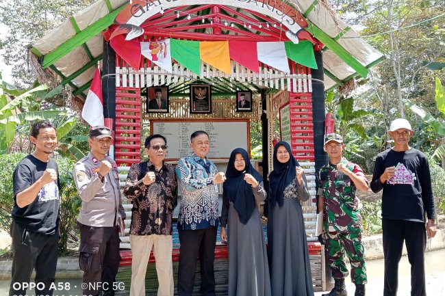 Babinsa Berperan Sebagai Juri Lomba Ketertiban, Kebersihan, dan Keindahan Lingkungan dalam Perayaan HUT RI ke-79