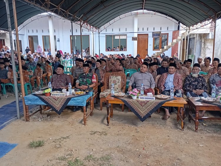 Babinsa Hadiri Haflah Khotmil Qur'an di Desa Binaan 