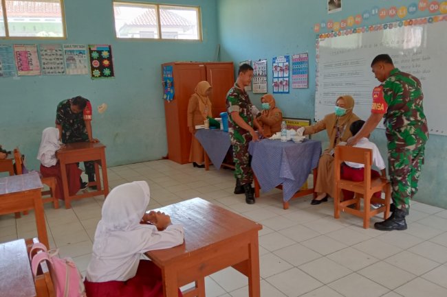 BABINSA MELAKSANAKAN PENDAMPINGAN BIAS 