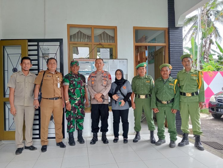 Danramil 13/Banjarmangu Laksanakan Monitoring Gudang Logistik Pilkada 2024