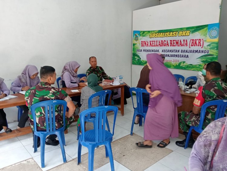 Dampingi Posyandu Bukti Nyata Babinsa Peduli Pada Kesehatan Masyarakat Terutama Lansia