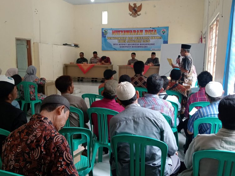 Danramil Menghadiri Undangan Musdes Penyepakatan dan Penetapan RKPDES Tahun 2026 Di Wilayah Binaan 