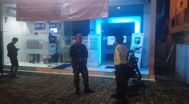 Babinsa Koramil 13/Banjarmangu Melaksanakan  Patroli Rutin Jaga Keamanan Wilayah